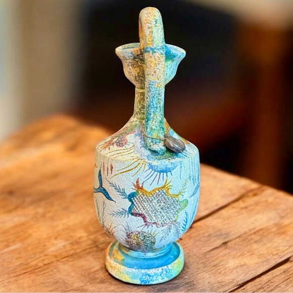 Minoan Style (c.1500 B.C.) Handmade Greek Jug Vase - Picture 8 of 13